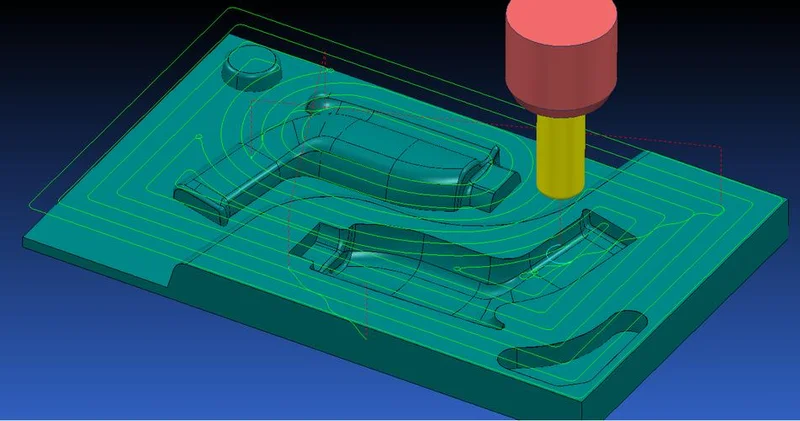 Tool path simulation