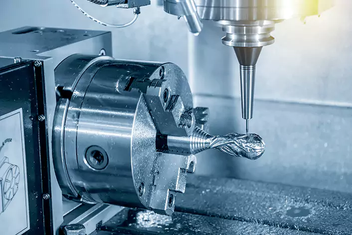 4 axis machining