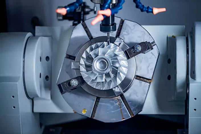 5-axis CNC milling