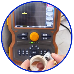 qulity check with equipment
