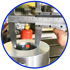 qulity check with equipment