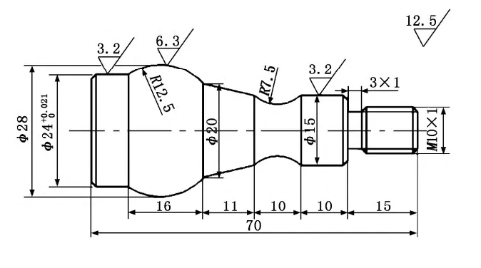 Parts design drawing