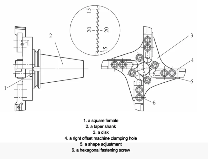 Fig. 2 Boring tool tray