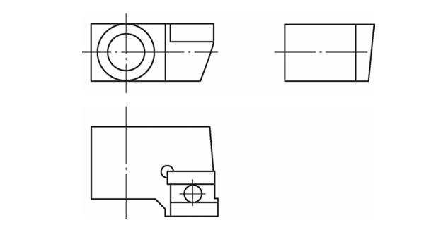 Fig. 8 Right Offset Clamping Boring Tools with Short Shanks