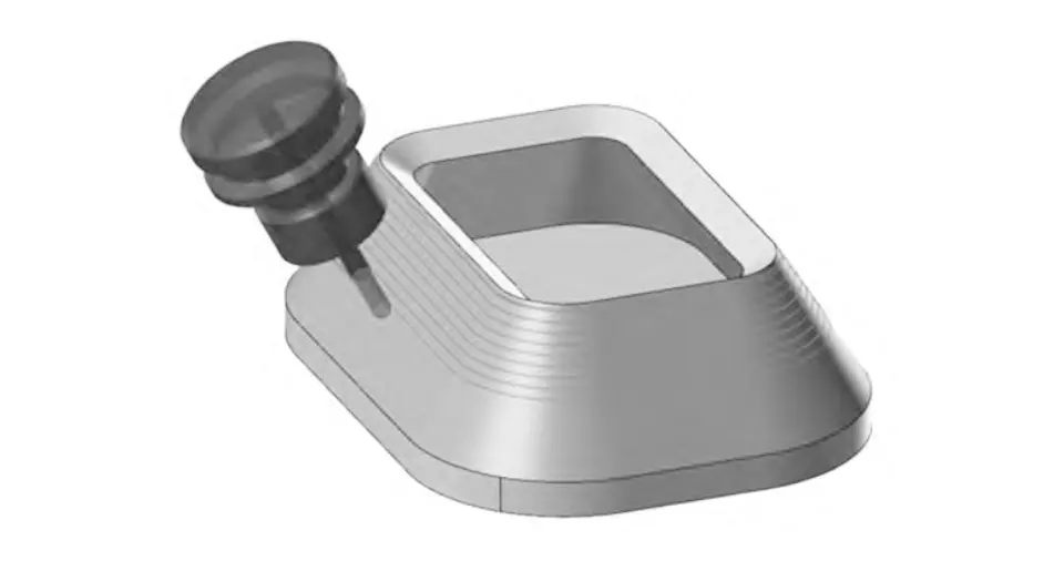 What is the five-axis ultra large chord finishing technology?