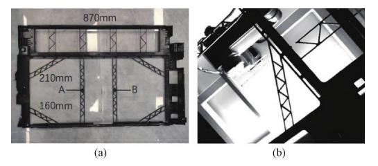 Fig. 2 Schematic structure of injection molded part