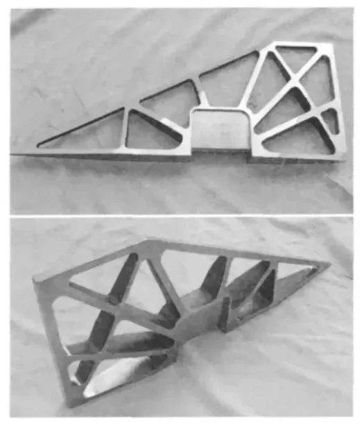 Fig. 2 Skeleton fabricated by powder Ti alloy TC4