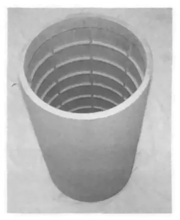 Fig.4 Network cabin body fabricated by powderTi alloy TC11