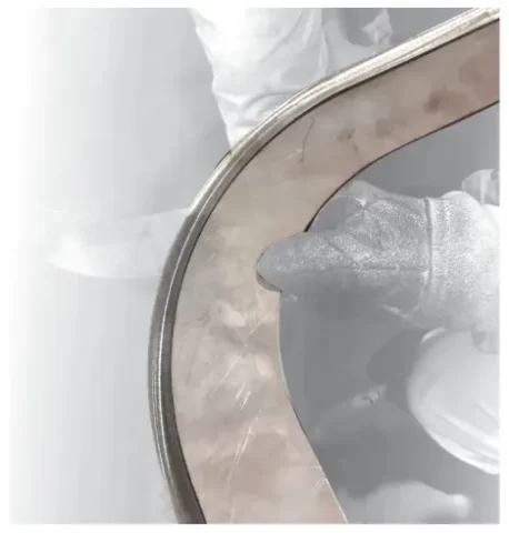 Figure 10 Confirmation of R190mm with a Clamping Plate