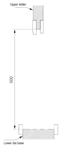 Figure 12 Removing the upper clamping plate of the bending machine