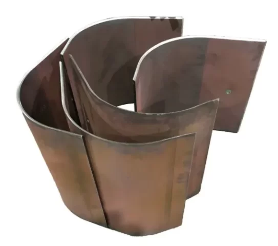 Figure 19 R290mm Bent Plate Final Product