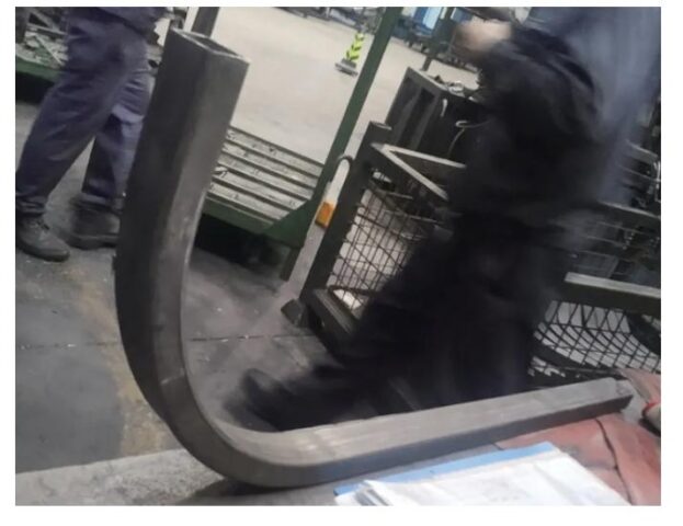 Figure 7 Parts produced using the new mold