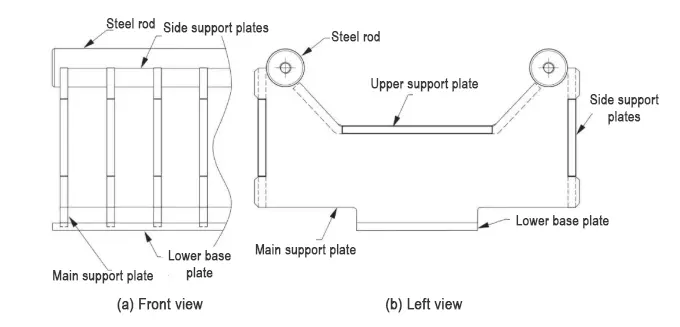 Figure 8 V340 lower die structure