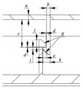 Figure 2 Interconnection of Snap Fittings in an Inverted Structure