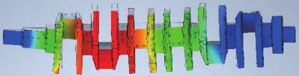 Figure 7 Asymmetric V Shaped Deformation