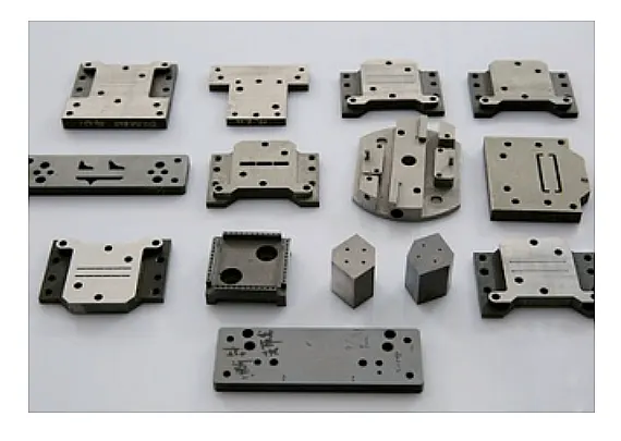 Figure 3. Typical tungsten alloy parts machined by cutting.