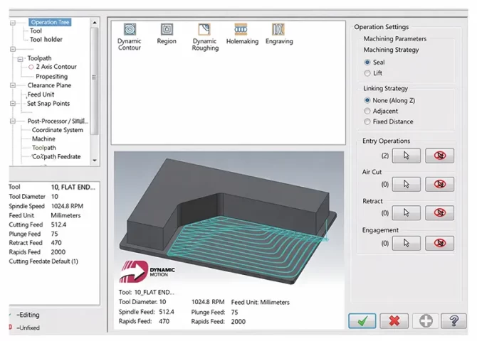 Figure 2 Toolpath Type Diagram