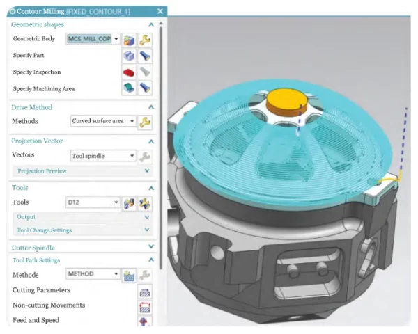 Fig.12 Simulation of lid margin removal