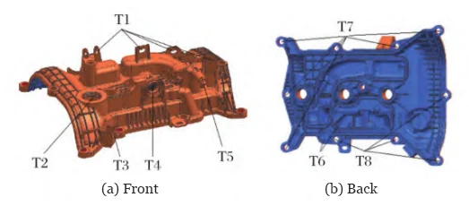 Fig.1 Structure of valve cover of automobile