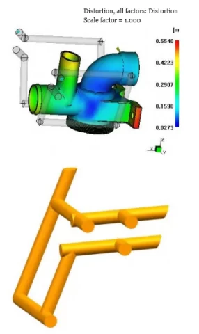 Fig.7 Cooling waterways