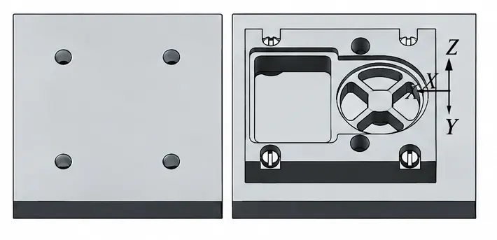 Figure 8 Traditional fixture board mounting