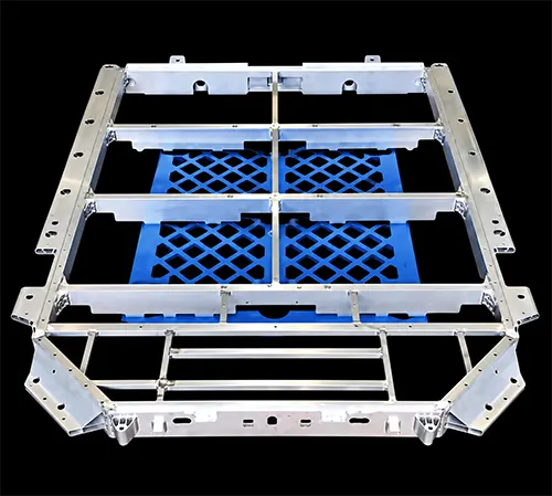 Figure 1. Aluminum alloy irregular extruded battery tray