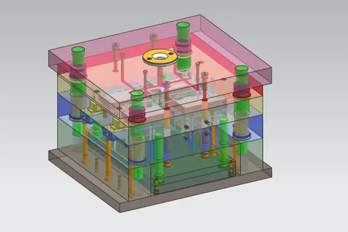 injection mold undercut
